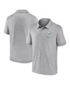 Fanatics Men's Gray Los Angeles Chargers Making Waves Polo Shirt In Gray