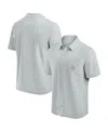 Fanatics Men's Gray Minnesota Vikings Front Office Button-up Shirt In Gray