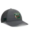 Fanatics Men's Gray Minnesota Wild Authentic Pro Home Ice Trucker Adjustable Hat In Gray