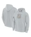 Fanatics Men's Gray Nhl Elements Pace Pullover Hoodie In Gray