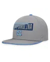Fanatics Men's Gray North Carolina Tar Heels Duo Snapback Hat In Gray