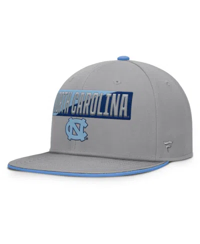 Fanatics Men's Gray North Carolina Tar Heels Duo Snapback Hat