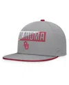 Fanatics Men's Gray Oklahoma Sooners Duo Snapback Hat In Gray