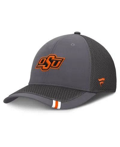 Fanatics Men's Gray Oklahoma State Cowboys Clincher Flex Hat