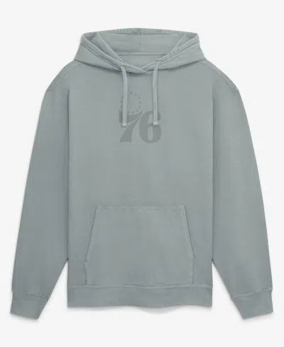 Fanatics Men's Gray Philadelphia 76ers Washed Hoodie