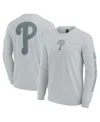 Fanatics Men's Gray Philadelphia Phillies Elements Strive Long Sleeve T-shirt In Gray