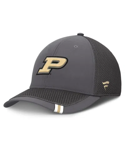 Fanatics Men's Gray Purdue Boilermakers Clincher Flex Hat