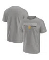Fanatics Men's Gray San Diego Padres Raglan T-shirt In Gray