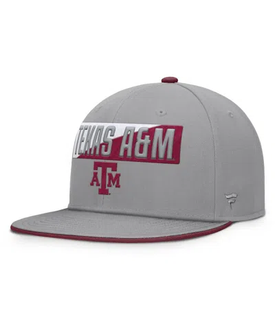Fanatics Men's Gray Texas A M Aggies Duo Snapback Hat