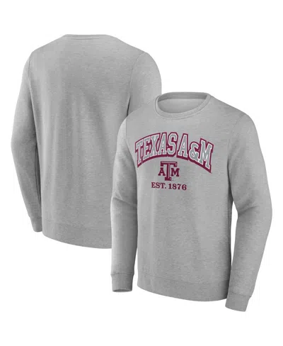 Fanatics Men's Gray Texas A M Aggies Original Fleece Pullover Sweatshirt