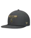 Fanatics Men's Gray Vegas Golden Knights Authentic Pro Prime Snapback Hat In Gray