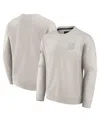 Fanatics Men's Gray Vegas Golden Knights Authentic Pro Road Fleece Sweatshirt In Gray