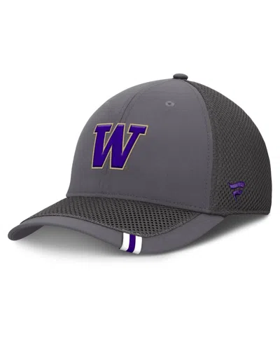 Fanatics Men's Gray Washington Huskies Clincher Flex Hat