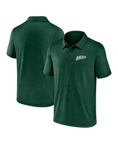 Fanatics Men's Green Athletics Unstoppable Polo Shirt