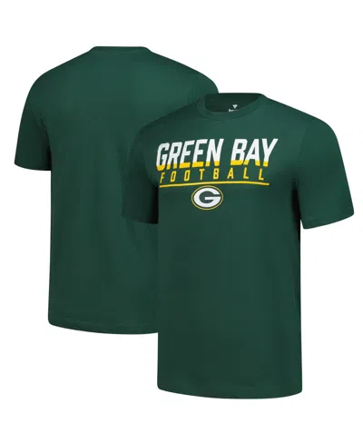 Fanatics Men's Green Green Bay Packers Blocked T-shirt