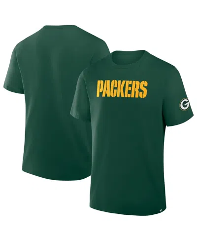 Fanatics Men's Green Green Bay Packers Option Route Legacy T-shirt