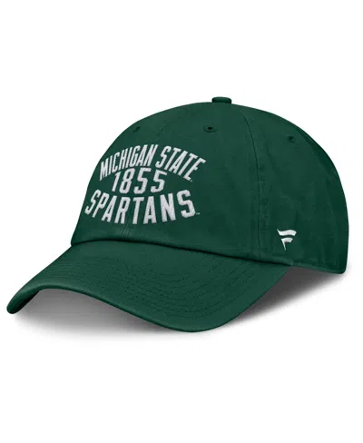 Fanatics Men's Green Michigan State Spartans Archer Adjustable Hat