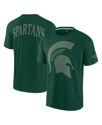 Fanatics Men's Green Michigan State Spartans Iconic T-shirt
