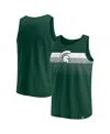 Fanatics Men's Green Michigan State Spartans Wild Game Tank Top In Green