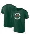 Fanatics Men's Green Minnesota Wild Authentic Pro Core Secondary T-shirt In Green
