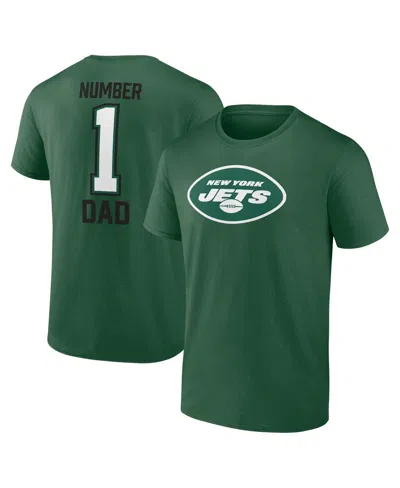 Fanatics Men's Green New York Jets Father's Day T-shirt