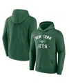 Fanatics Men's Green New York Jets Victory Arch Pullover Hoodie In Green