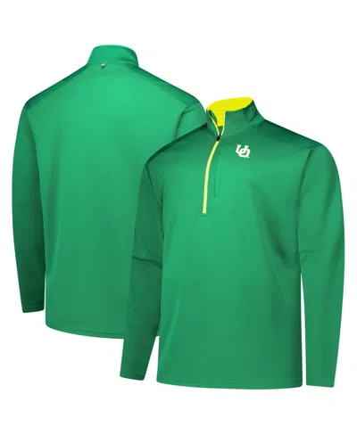 Fanatics Men's Green Oregon Ducks Big Tall Defender Quarter-zip Top