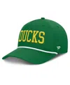 Fanatics Men's Green Oregon Ducks Foul Ball Rope Adjustable Hat In Green