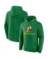 Fanatics Men's Green Oregon Ducks Team Lockup Pullover Hoodie In Green