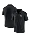 Fanatics Men's Heather Black Texas A M Aggies Primary Logo Polo