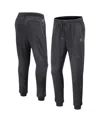 Fanatics Men's Heather Charcoal Boston Bruins Authentic Pro Fleece Sweatpants In Black