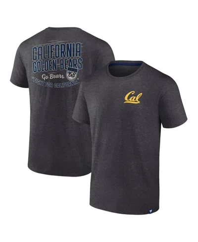 Fanatics Men's  Heather Charcoal Colorado Buffaloes Campus T-shirt