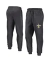 Fanatics Men's Heather Charcoal New Orleans Saints Boost Fleece Joggers In Heather Charcoal
