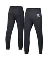 Fanatics Men's Heather Charcoal New York Yankees Fleece Jogger Pants