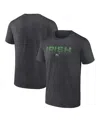 Fanatics Men's Heather Charcoal Florida Gators Iconic Battle Scars T-shirt