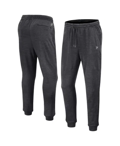 Fanatics Men's Heather Charcoal Pittsburgh Penguins Authentic Pro Fleece Sweatpants