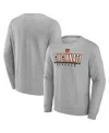 Fanatics Men's Heather Gray Cincinnati Bengals Bold Move Pullover Sweatshirt In Gray