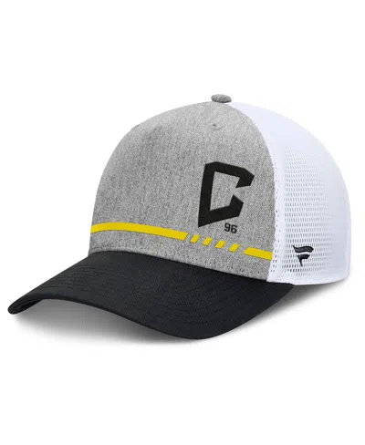 Fanatics Men's Heather Gray Columbus Crew Low Block Trucker Adjustable Hat