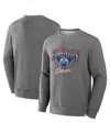 Fanatics Men's Heather Gray Edmonton Oilers Decades Collection Legendary Fleece Pullover Sweatshirt In Gray