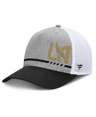 Fanatics Men's Heather Gray Lafc Low Block Trucker Adjustable Hat