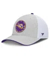Fanatics Men's Heather Gray Lsu Tigers Trigger Flex Hat In Gray