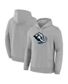 Fanatics Men's Heather Gray Utah Mammoth Primary Logo Legacy Fleece Pullover Hoodie In Gray