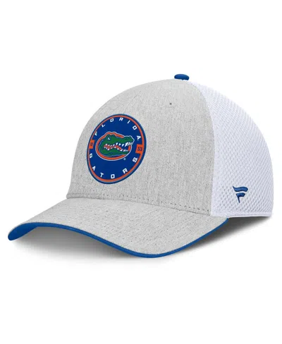 Fanatics Men's Heather Gray/white Florida Gators Trigger Flex Hat