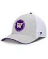 Fanatics Men's Heather Gray/white Washington Huskies Trigger Flex Hat In Multi