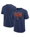 Fanatics Men's Heather Navy Detroit Tigers Top Notch T-shirt