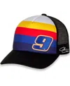 Fanatics Men's Hendrick Motorsports Team Collection Black Chase Elliott Foam Trucker Snapback Adjustable Hat In Black