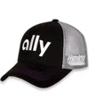 Fanatics Men's Hendrick Motorsports Team Collection Black, White Alex Bowman Ally Sponsor Adjustable Trucker In Black,gray