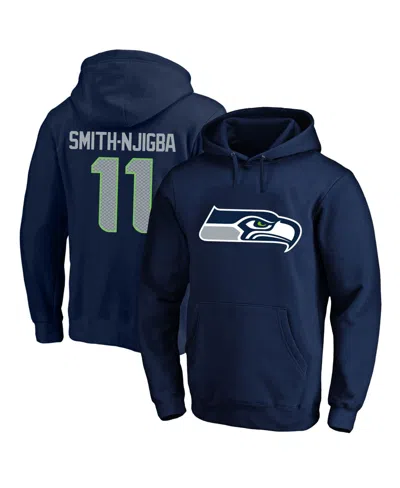 Fanatics Men's Jaxon Smith-njigba College Navy Seattle Seahawks Big Tall Name & Number Fleece Hoodie