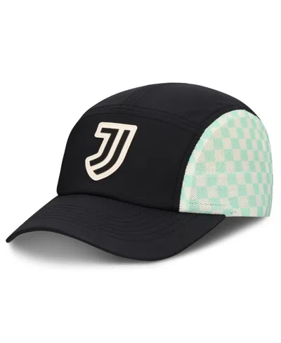 Fanatics Men's Juventus Low-crown Unstructured Racer Baseball Cap In Black