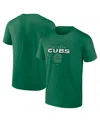 Fanatics Men's Kelly Green Chicago Cubs Celtic Luck T-shirt In Kelly Green